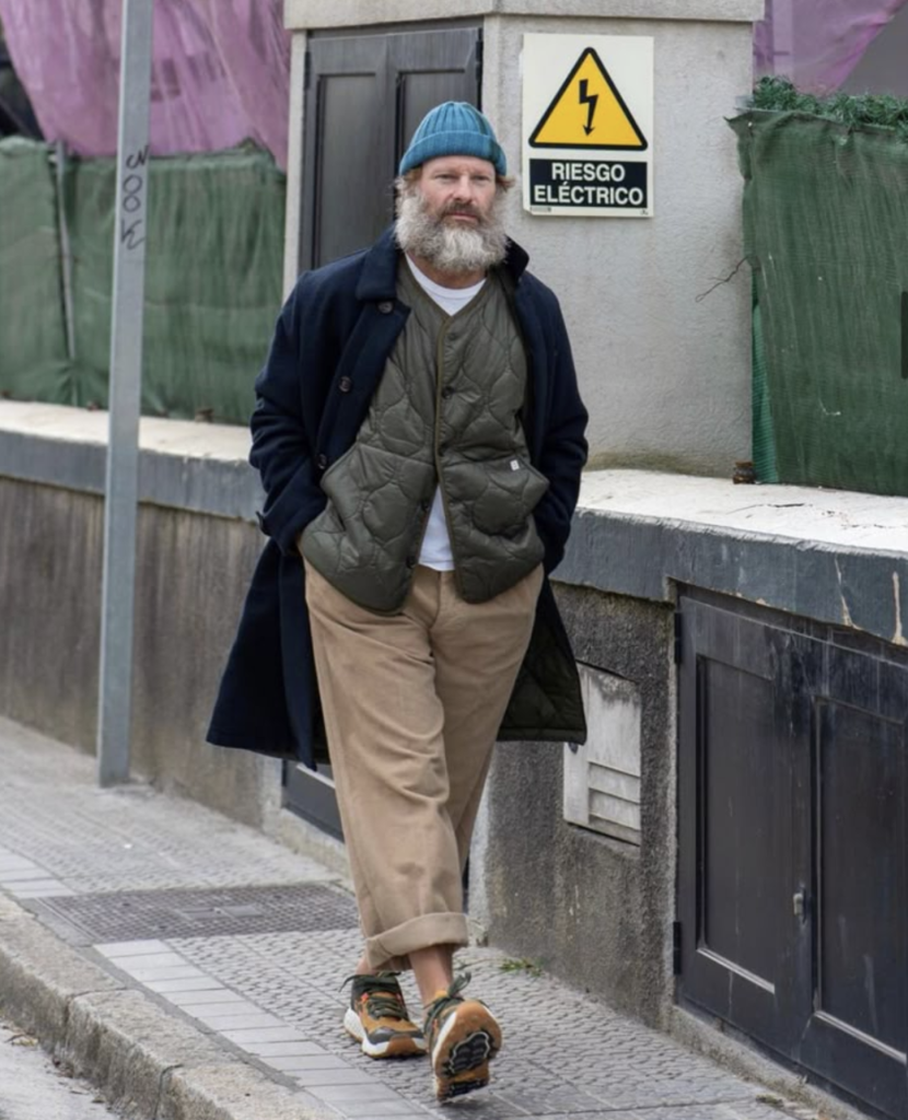 Rugged Casual Layered Look